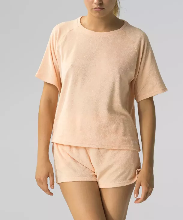 Komplet damski Atlantic Frotte HLP-473-BRZOSKWINIOWY