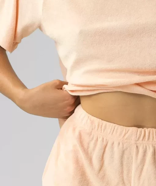 Komplet damski Atlantic Frotte HLP-473-BRZOSKWINIOWY - obrazek 3