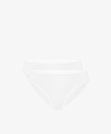 Figi Damskie Atlantic Bikini, 2-pak 2BLP-055-ecru jasny