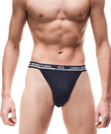 Stringi męskie Cornette High Emotion HE-502 czarne