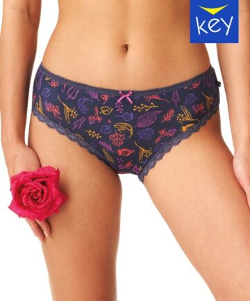 Figi damskie KEY LPC-519 B24, 2-pak, mix kolorów