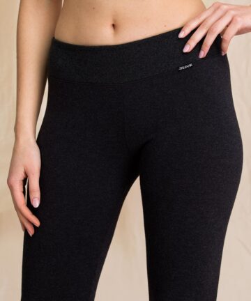 Legginsy damskie KEY LXL-729/3 Hot Touch czarne