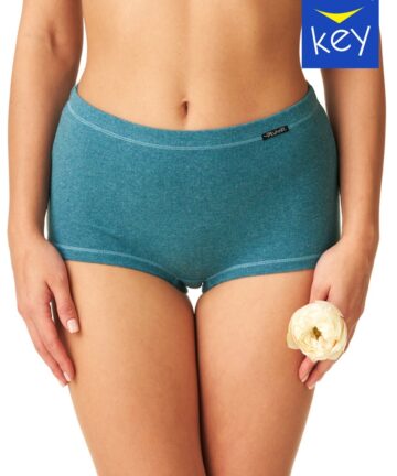 Bokserki damskie KEY LXC-729 2 Hot Touch turkusowe