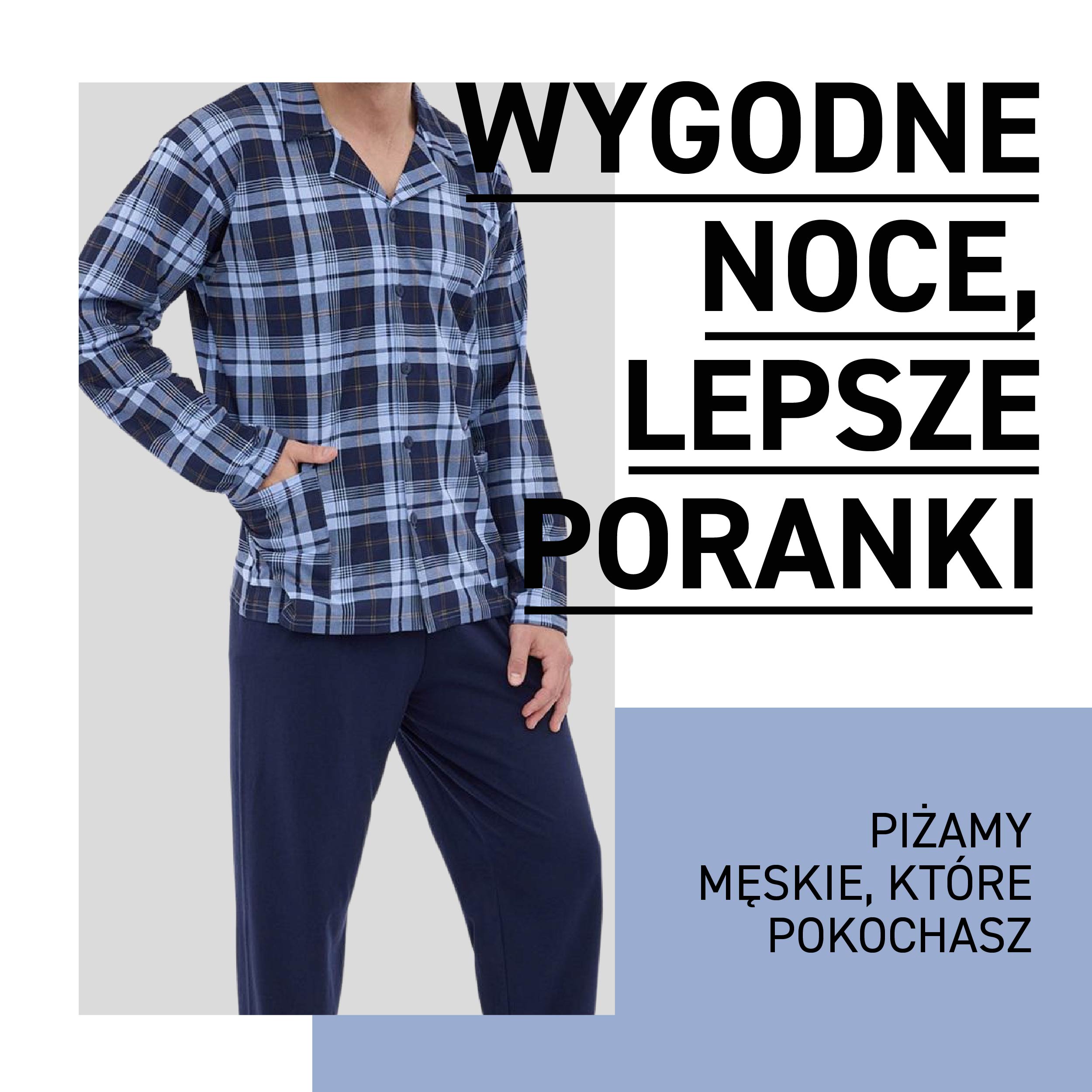 Meskie piżamy