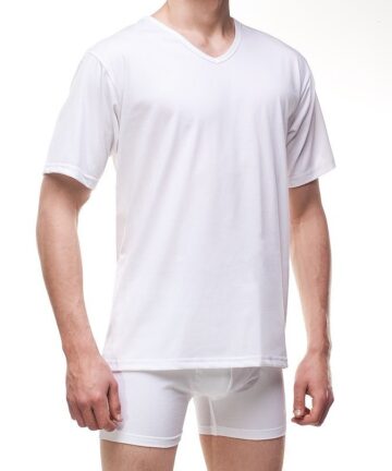 T-shirt męski  Cornette 201 New biały, size+