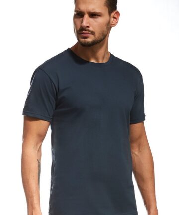 T-shirt męski Cornette 202 New grafitowy, size+