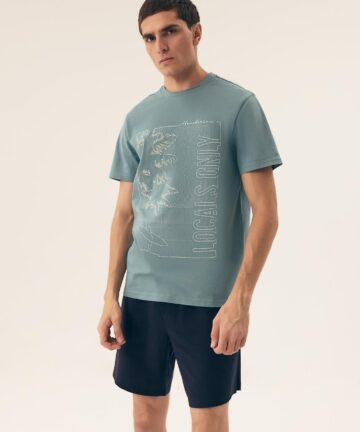 Piżama męska Henderson 42598 Surf zielona