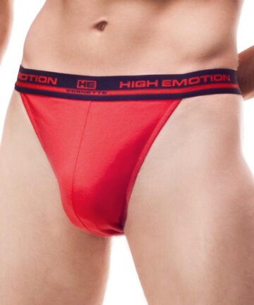 Slipy Cornette Tanga 501 High Emotion czerwone
