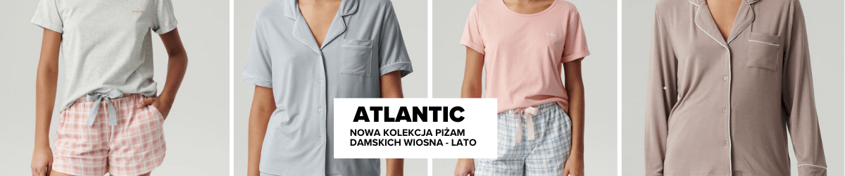 piżamy damskie atlantic