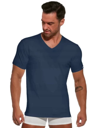 T-shirt męski Cornette 201 New grafitowy