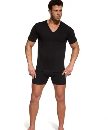 T-shirt męski Cornette 531 New High Emotion czarny