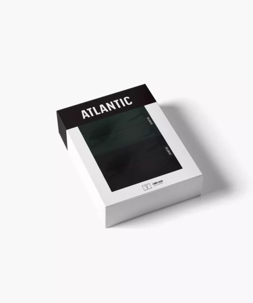 2-PACK Bokserki męskie Atlantic 2MH-173-CZA/SZG - obrazek 4