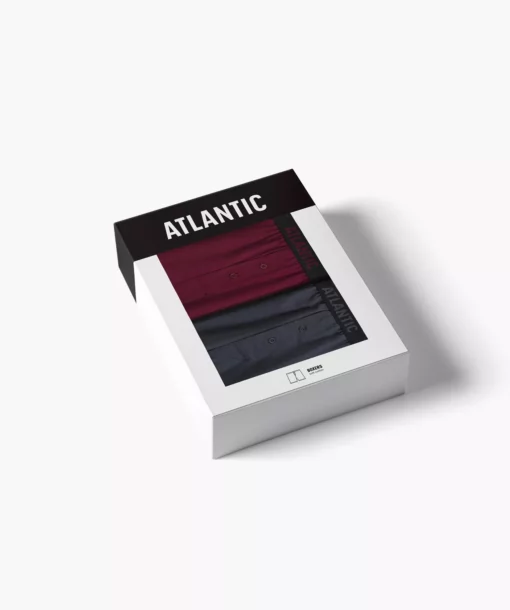 2-PACK Bokserki męskie luźne Atlantic 2MBX-025-GRF/CAB - obrazek 4