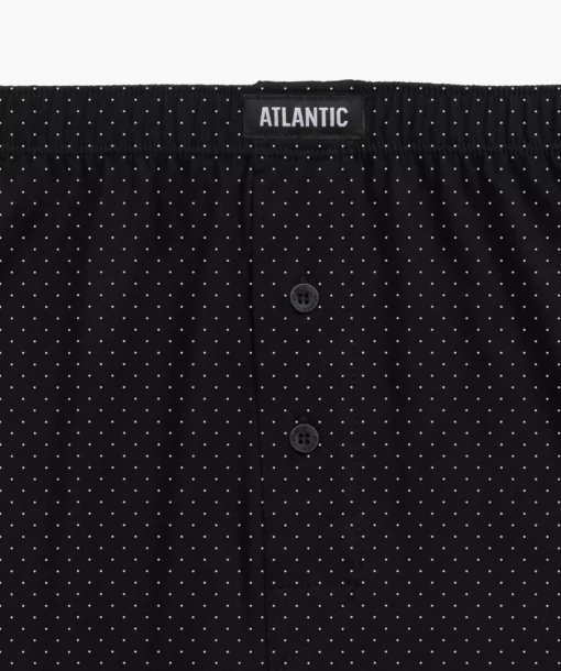 2-PACK Bokserki męskie luźne Atlantic 2MBX-058-CZA/CZA - obrazek 5