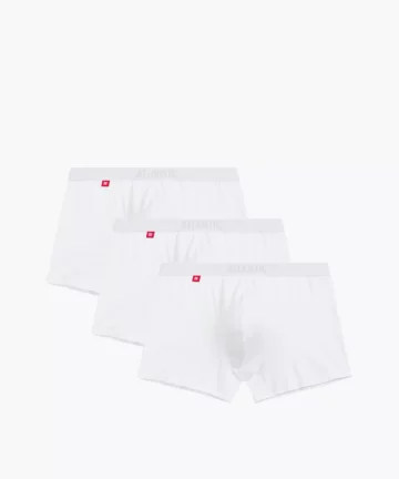 3-PACK Bokserki męskie Atlantic 3MH-011-BIAŁY