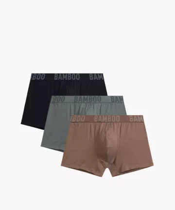 3-PACK Bokserki męskie Atlantic 3MH-215-KHAJ/CZA/BEZ