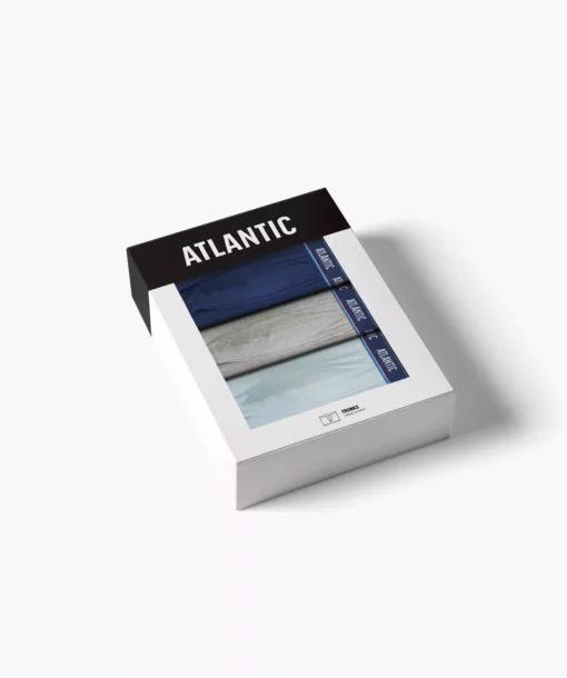 3-PACK Bokserki męskie Atlantic 3MH-214-NIE/NIEC/SZM - obrazek 4