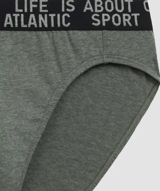 3-PACK Slipy męskie Atlantic sport 3MP-209-ZIM/WIM/NIM - obrazek 5
