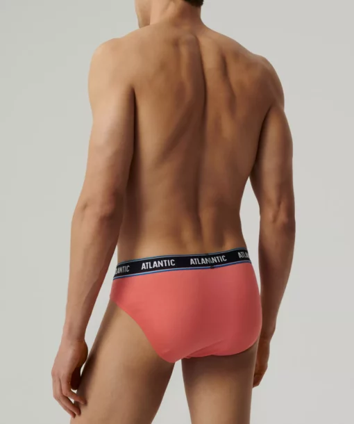 3-PACK Slipy męskie Atlantic sport 3MP-200-GRA/KOR/SZM - obrazek 3