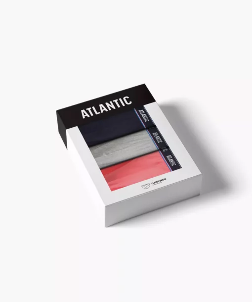 3-PACK Slipy męskie Atlantic sport 3MP-200-GRA/KOR/SZM - obrazek 4