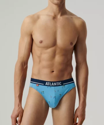 Alternative view of 3-PACK Slipy męskie Atlantic sport 3MP-196-NIEJ/NIE/NIEC