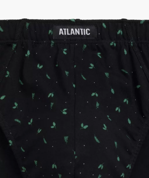 3-PACK Slipy męskie Atlantic sport 3MP-178-CZA/SZG/CZA - obrazek 5
