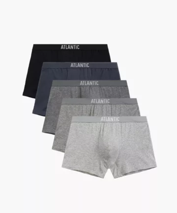 5-PACK Bokserki męskie Atlantic 5BMH-011-CZA/SZM/SZMC/SZMJ/GRF