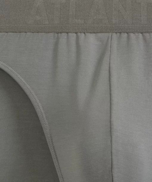 Slipy męskie Atlantic sport MP-1585-KHAKI - obrazek 4