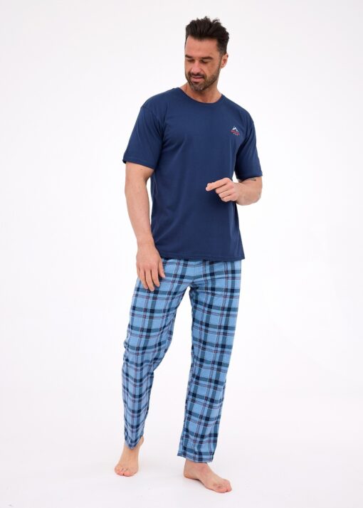 Piżama męska Cornette 134/315 North 2 jeans - obrazek 3