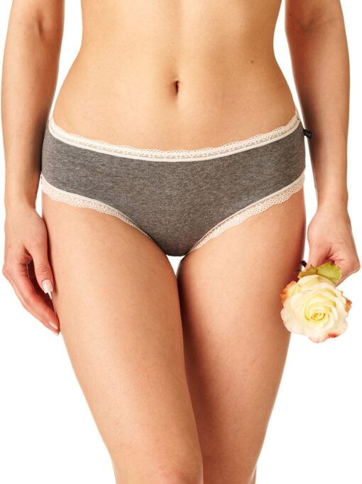 2-PACK Figi damskie KEY LPC-217 B23 mix kolorów bawełniane WYPRZEDAŻ - obrazek 4