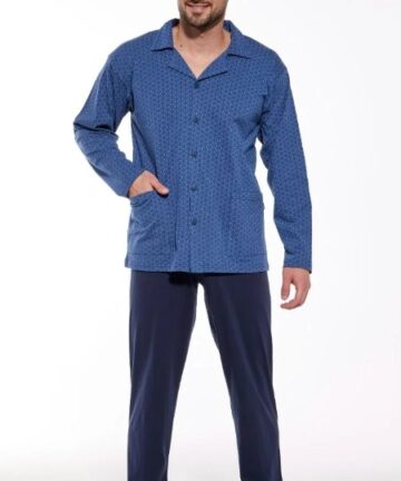 Alternative view of Piżama męska CORNETTE PM-114/66 niebieski WYPRZEDAŻ