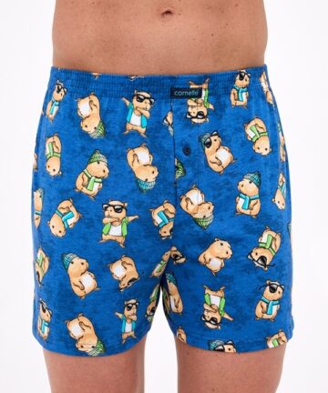 Bokserki Cornette Classic 001/178 niebieski