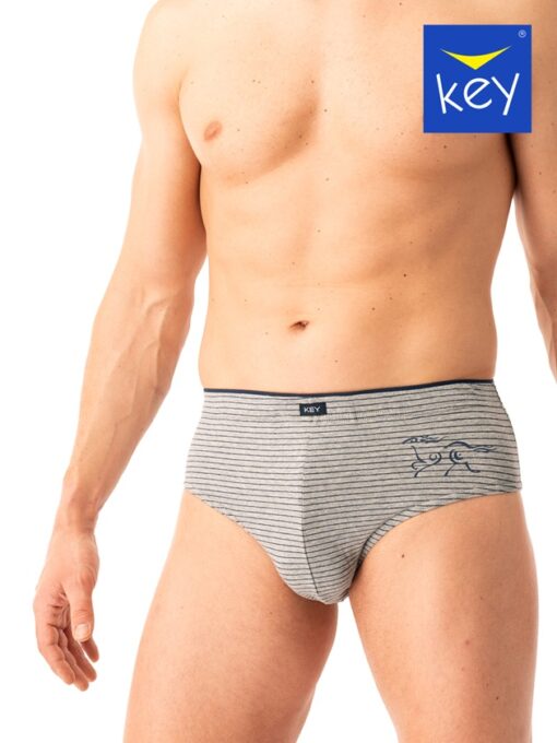 2-PACK Slipy męskie KEY bawełniane MPP-354 B25 mix kolorów - obrazek 3
