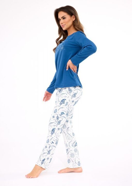 Piżama damska Cornette 655/442 Day&Night jeans - obrazek 5