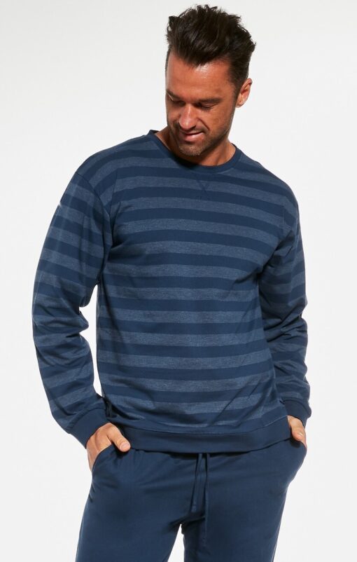 Piżama męska Cornette 117/235 Loose 11 jeans - obrazek 2