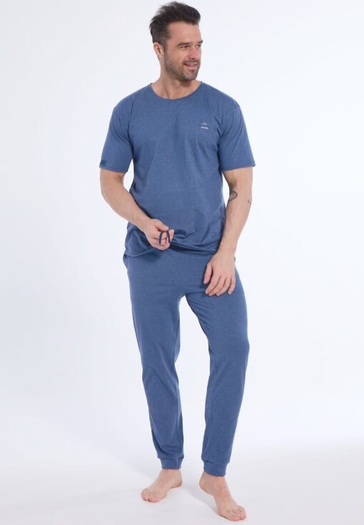 Piżama męska Cornette 462/287 Lofoten jeans - obrazek 2