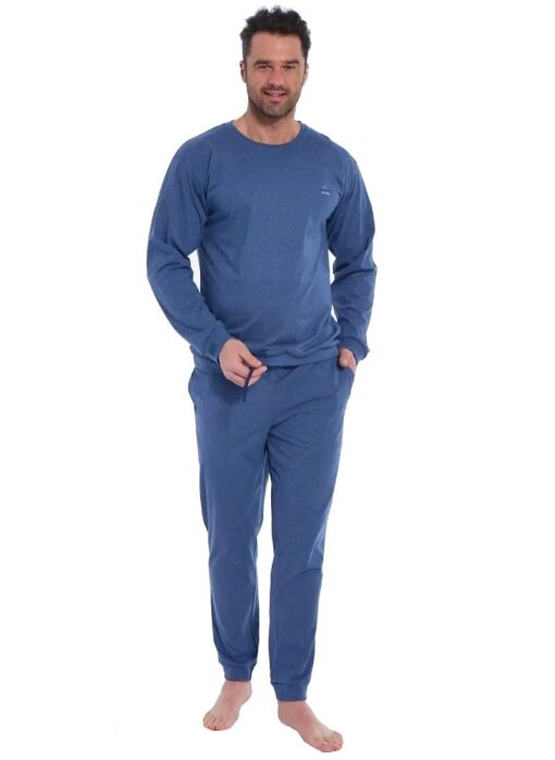 Piżama męska Cornette 322/288 Lofoten 2 jeans - obrazek 2