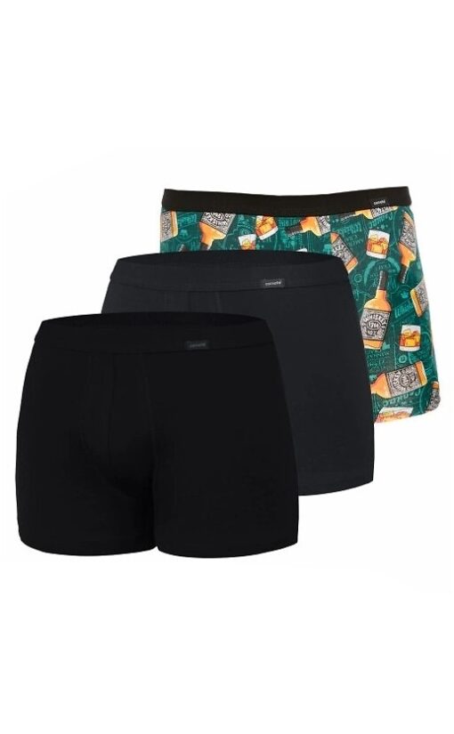 3-Pack Bokserki męskie bawełniane Cornette 946/03 multicolor