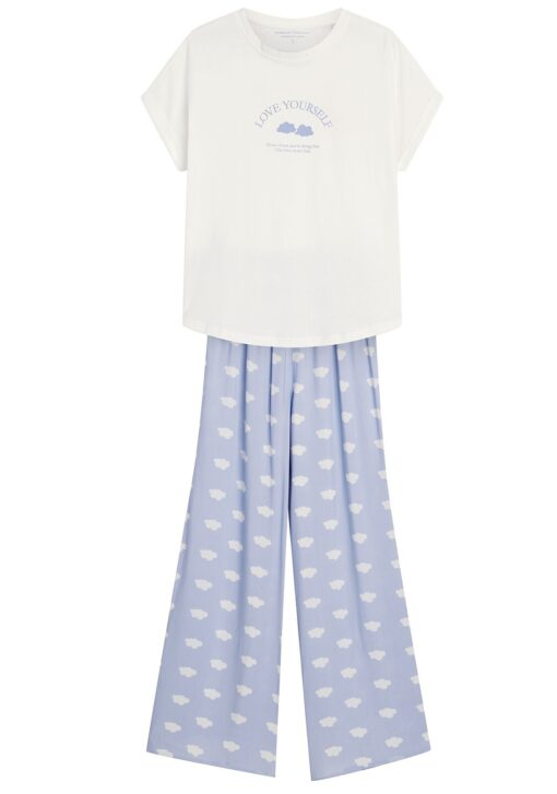 Piżama damska Henderson Laides 42730 Nubes cream - obrazek 6