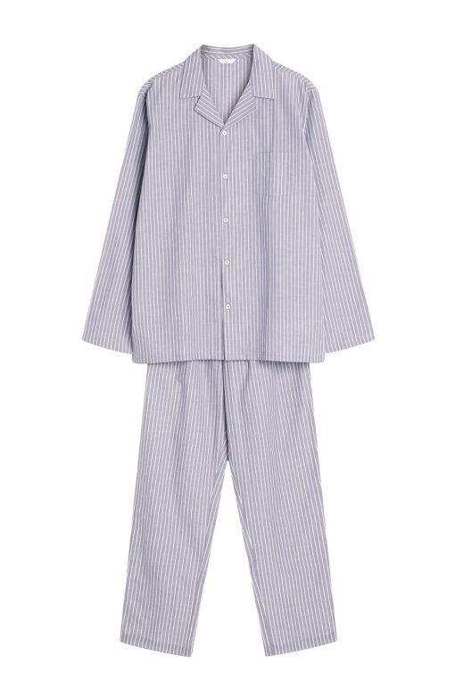 Piżama męska Henderson 43035 Mic rozpinana pale blue - obrazek 6