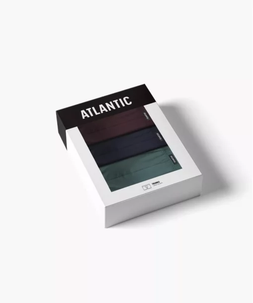 3-PACK Bokserki męskie Atlantic 3MH-048-WIN/ZIEC/GRA bawełniane - obrazek 4