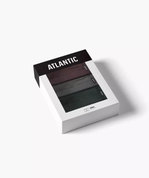 3-PACK Bokserki męskie Atlantic 3MH-218-SZG/SZMC/WIN bawełniane - obrazek 4