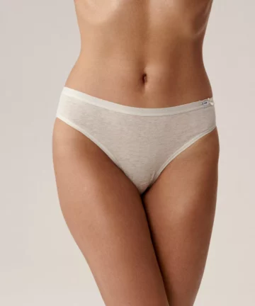 Alternative view of 3-PACK Figi damskie Atlantic bikini 3CLP-001-BEZ/BEZM/ZIEJ bawełniane