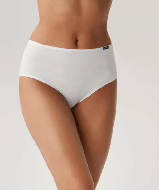 3-PACK Figi damskie Atlantic Maxi 3BLP-604-BIAŁY bawełniane - obrazek 2