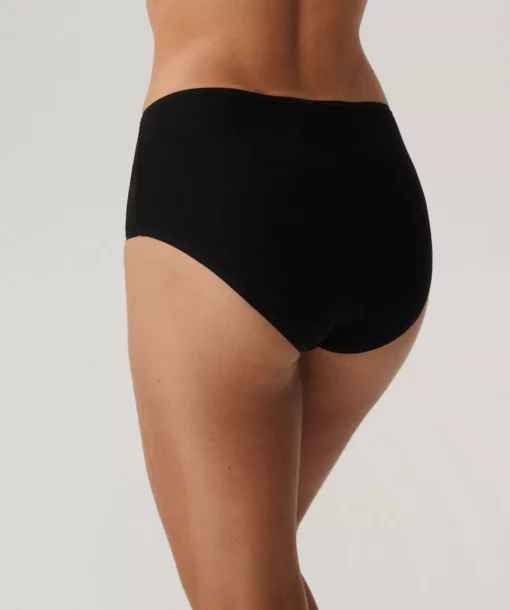 3-PACK Figi damskie Atlantic Maxi 3BLP-604-CZARNY bawełniane - obrazek 3