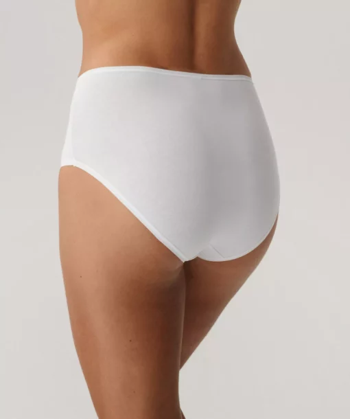 3-PACK Figi damskie Atlantic Maxi 3BLP-604-BIAŁY bawełniane - obrazek 3