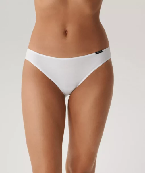 3-PACK Figi damskie Atlantic Sport 3BLP-580-BIAŁY bawełniane - obrazek 2