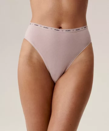 Alternative view of 3-Pack Figi damskie Atlantic sport high leg 3CLP-010-ROS/ROSC/BEZM