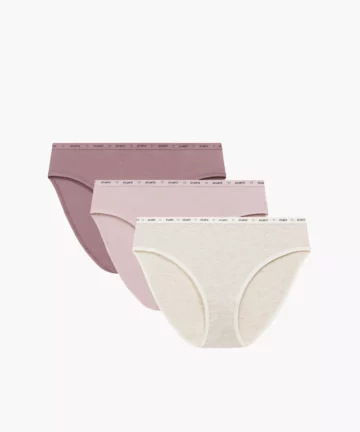 3-Pack Figi damskie Atlantic sport high leg 3CLP-010-ROS/ROSC/BEZM