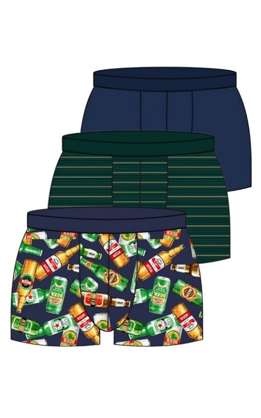 3-Pack Bokserki męskie bawełniane Cornette 946/05 A'3 mix kolor